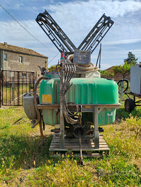 Unigreen irroratrice botte diserb barra idraulica