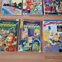 Fumetto lotto Simpson. album di X- men del 95