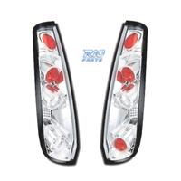 FANALI FORD FIESTA 02-05 FONDO CROMATO