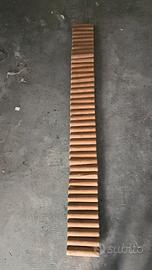 Bordura per Aiuola a Rotolo in Legno