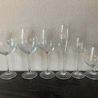 Set bicchieri da vino 36 pezzi