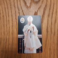 scheda telefonica rara papa nuova