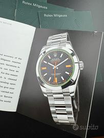 Libretto Rolex Milgauss