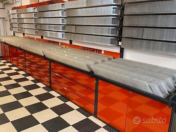 SCAFFALI NEGOZIO PER CD (trasformabili per vinili)