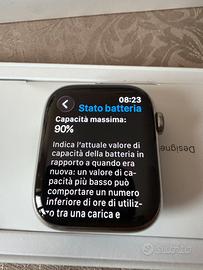 Apple Watch Acciaio+ Cellular Series 9 45mm