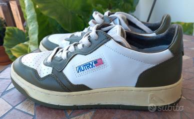 Scarpe Autry nr 40 bianco  e verde