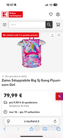 Zaino SJ unicorno