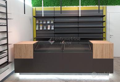 Banco vendita hd kit 77 con vetrina