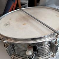 Rullante batteria con pelle Remo + supporto