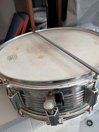 Rullante batteria con pelle Remo + supporto