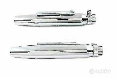 Terminali marmitte scarichi tapered cromo harley d