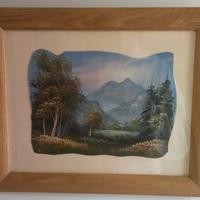 Quadro olio su tela dipinto a mano
