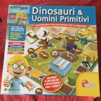 Gioco dinosauri e uomini primitivi nuovo mai apert
