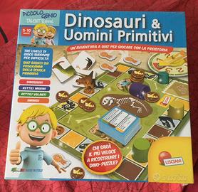 Gioco dinosauri e uomini primitivi nuovo mai apert