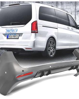 PARAURTI POSTERIORE MERCEDES VITO W447 14-19 LOOK 