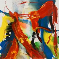 De Lutti Pierluigi olio su tela 100 x 100 cm