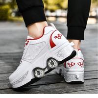 Scarpe trasformabili in pattini