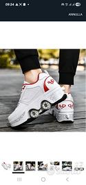 Scarpe trasformabili in pattini