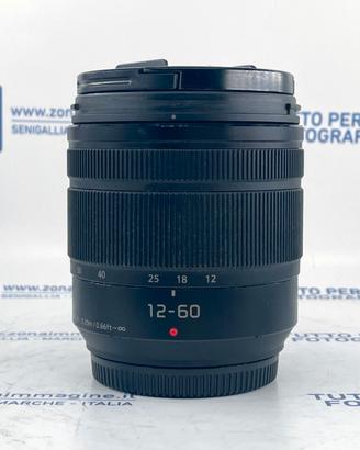 PANASONIC LUMIX G 12-60 mm OIS + GARANZIA USATO
