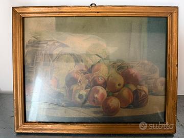 Quadro olio du tavola