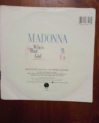 Madonna dischi 45 giri