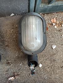 8 plafoniere da giardino per palo da 60