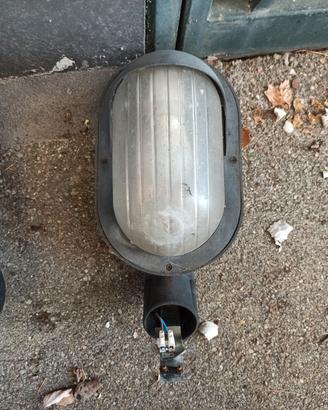 8 plafoniere da giardino per palo da 60