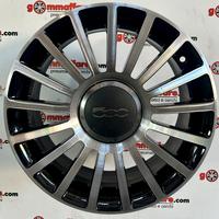 4 cerchi lega fiat 500 lounge r16 lt3097