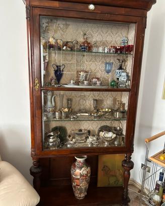 Vetrina decorativa vintage stile Impero/Russo ‘70