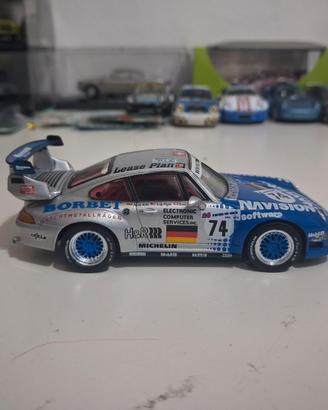 modellino 1/43 porsche 911 gt2 high speed 24h le m