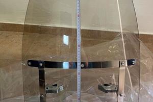 Parabrezza a sgancio rapido per Harley Dyna