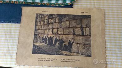Il Muro del Pianto Gerusalemme, Stampa artistic
