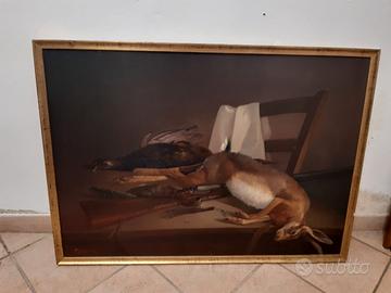 Dipinto olio su tavola di F.Gasparini