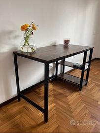 Scrivania stile industriale con mensole NUOVA