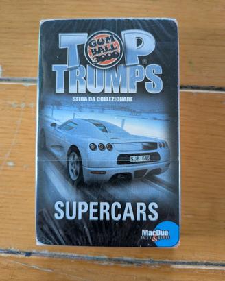 Top Trumps MacDue - Supercars - con Cellophane