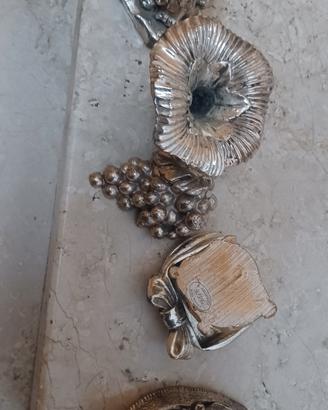 Oggetti placcati  R 925 portafortuna