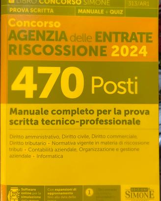 Libro concorso Agenzia delle entrate riscossione