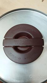 Coppia Coperchi Wonder Cooker Originali in Acciaio