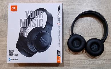 Cuffie JBL Tune 600 BTnc  -  black  nuove
