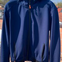 Giubbotto Richfield Blu Navy e dettagli arancioni