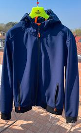 Giubbotto Richfield Blu Navy e dettagli arancioni