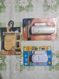 3  allarmi porte/finestre NUOVI