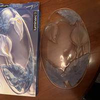 Piatto Luminarc Arum Lagon-vetro satinato e blu