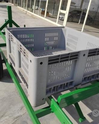 Rimorchio Portabins nuovo Carrello 30 q.li
