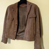 Giacca in camoscio 