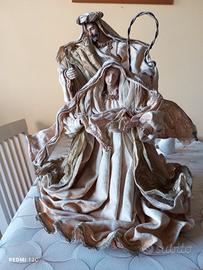 sacra famiglia in tessuto 