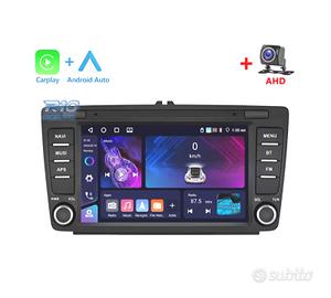 RADIO GPS ANDROID 10 PER SKODA OCTAVIA 09-13 USB T