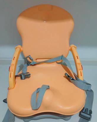 Seggiolone portatile pieghevole con vassoio