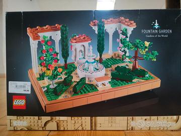LEGO Icons Il giardino della fontana