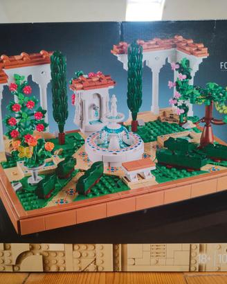 LEGO Icons Il giardino della fontana